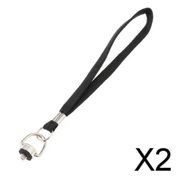 2X 카메라 손목 스트랩, 나일론 손목 스트랩, 랜야드 스트랩, 1/4 포함