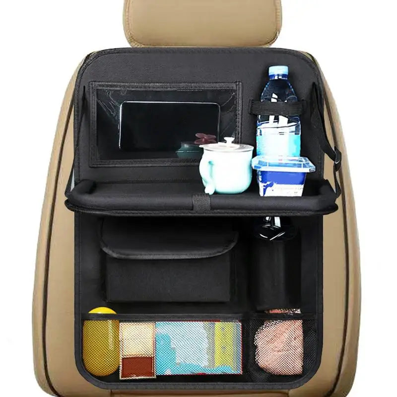

Сумка для хранения на заднем сиденье автомобиля из ткани Оксфорд, сверхпрочный износостойкий органайзер для автомобильного сиденья, вместительная сумка для хранения, для салона автомобиля