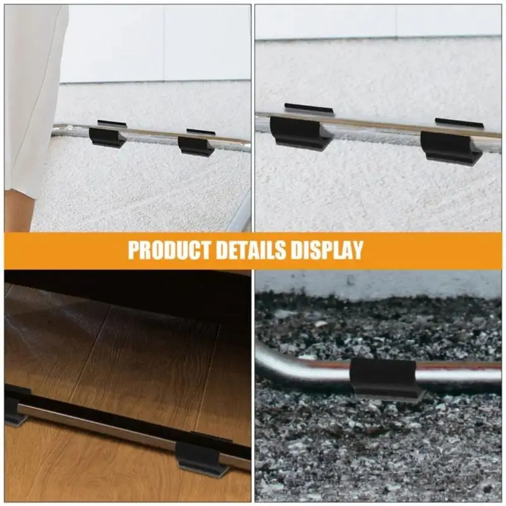 5pcs Durable Non Slip Furniture Pads U-shaped Noise Reduction Chair Leg Caps Felt Floor Protectors