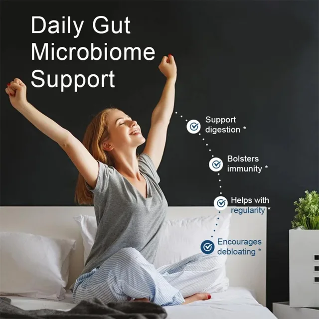 1054-6f7b95.jpg Probiotics 50 Billion CFU, 12 Freeze-Dried Strains & Prebiotic Supplement, Supports Healthy Gut Flora, 120 Capsules