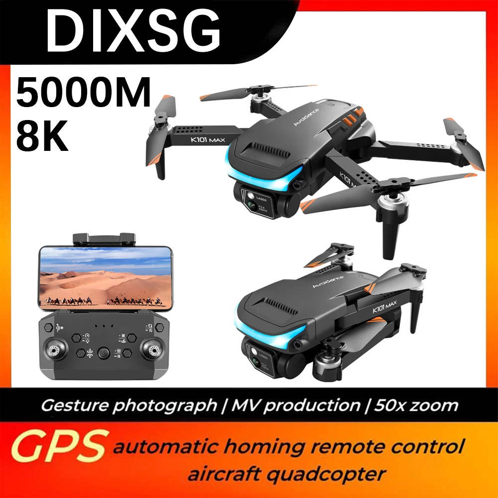 K101 max drone with dual Hd camera, dual battery and obstacle avoidanc