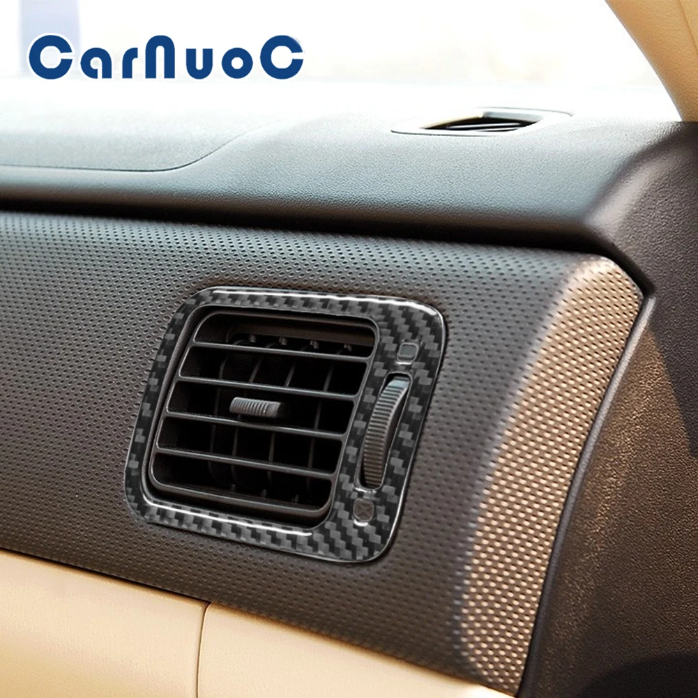 

Car Sticker For Subaru Forester 2005 2006 2007 2008 Air Condition Vents Decorative Accessories Carbon Fiber Interior Moulding