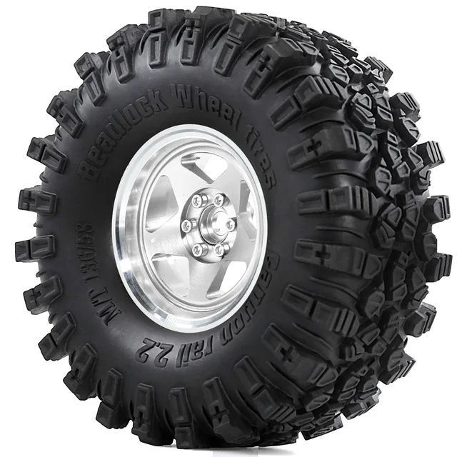 アルミホイール　タイヤ 2.2 ビードロック　trx4 トラクサス　クローラー アルミホイール タイヤ 2.2 ビードロック trx4 トラクサス クローラー