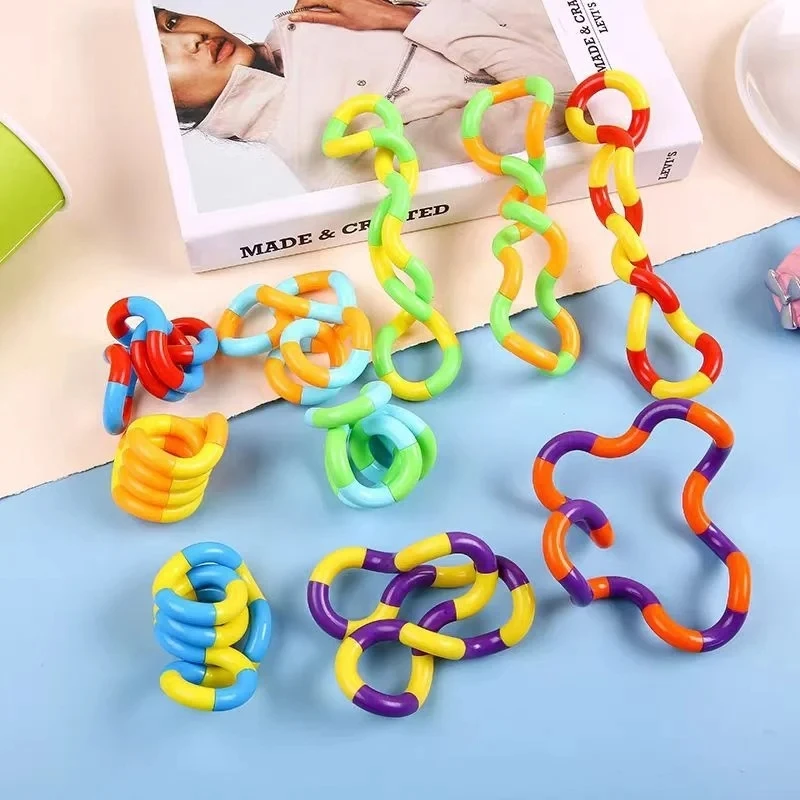 Twisting Sensory Fidget Toy for Anxiety Relief and Fine Motor Skill Development