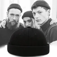Brimless Hip Hop Beanie Skullcap Street Women Men SkullCap Portable Melon Cap Street Knitted Hats Fashion Headwear Caps 1pc 3