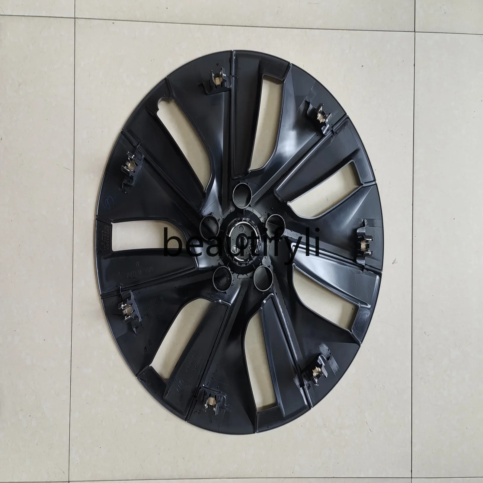 Model Y 19-inch Original Black Starry Sky Grey Hubcap