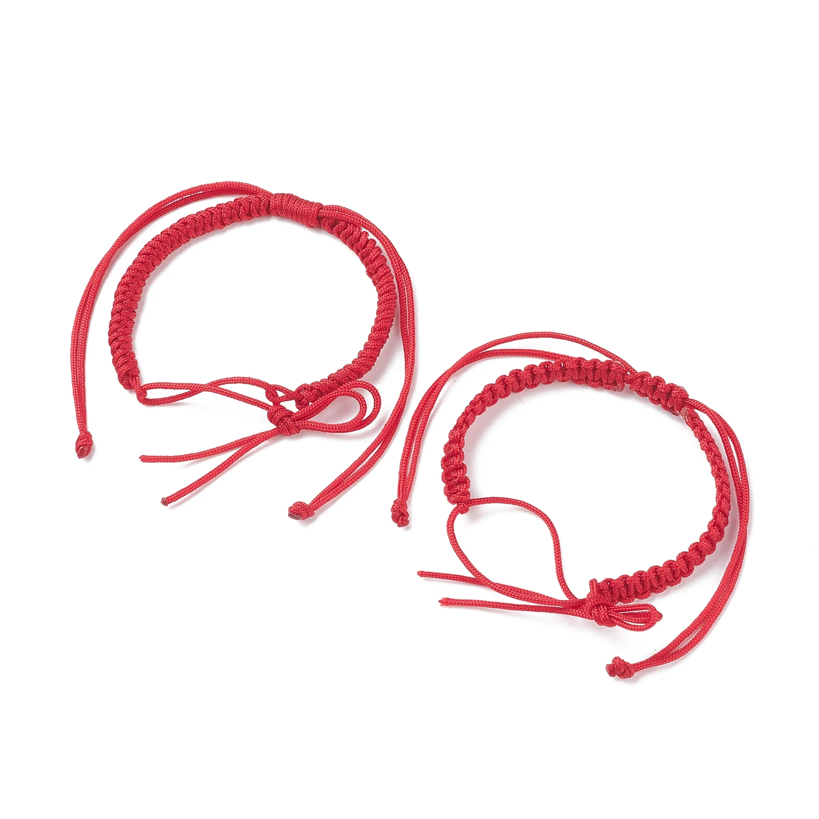 40Pcs Nylon Braided Bracelet Makings Adjustable Rope Braid Bracelets DIY Handmade Friendship Couples Bracelets Jewelry Making