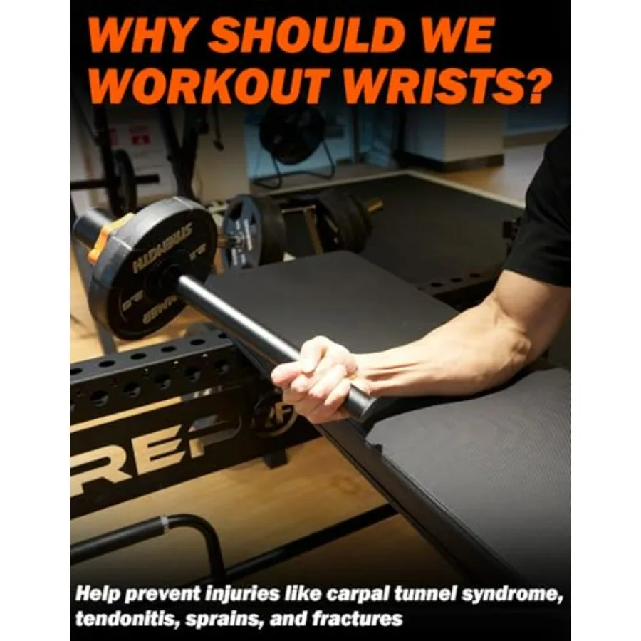 Forearm and Wrist Strengthener Set, Rotation Trainer Pronation/Supination,Grip Strength Training