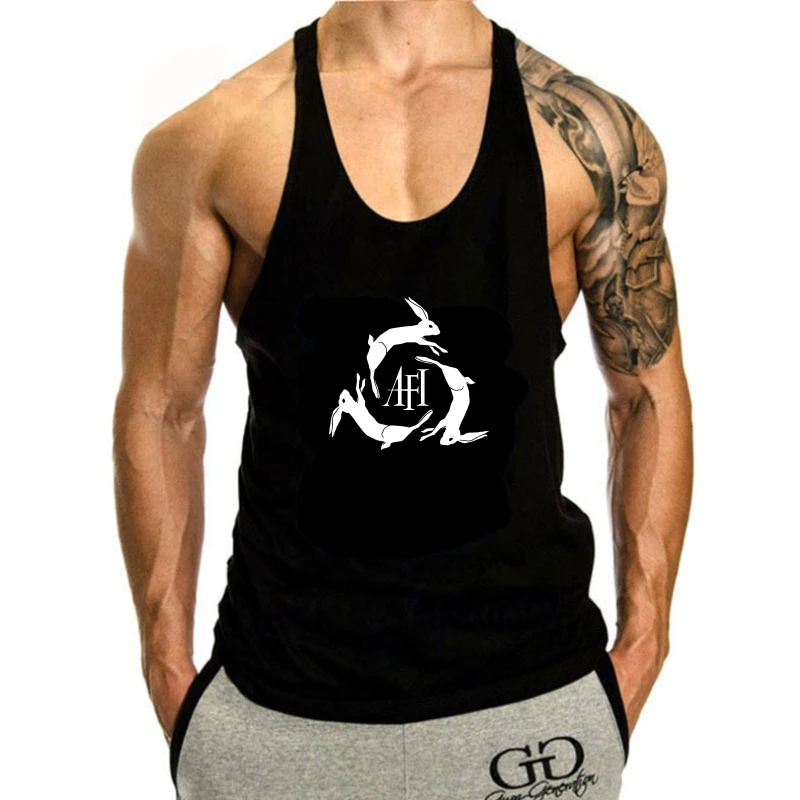 

AFI A Fire Inside Rock Music Classic High Weight tank top men Soft Vinyl