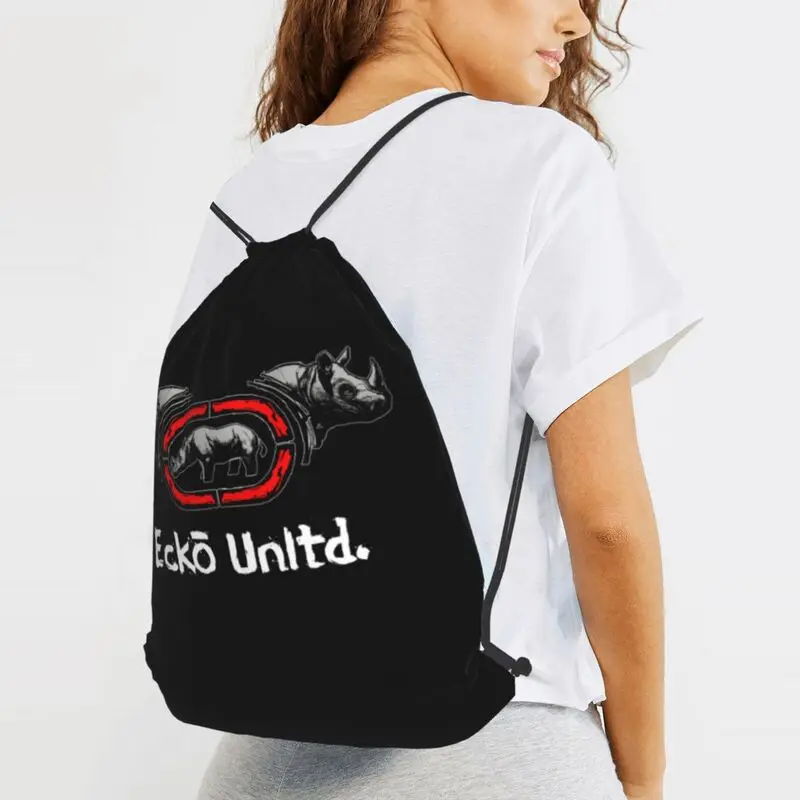 Ecko Unltd Rinoceronte Drawstring Mochila Mais Novo Saco De Sapato Saco De Desporto Escolar Saco De AliExpress