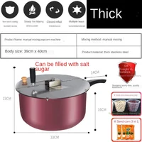 Popcorn Popper Measuring Tool and Popcorn Scoop Red Can be used on baking trays panela de fazer pipoca  팝콘기계  cafeteira 2