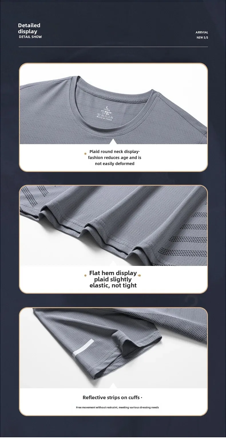 T-shirt de sport léger pour homme