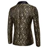 Men's Floral Party Dress Suit Stylish Dinner Jacket Wedding Blazer Prom Tuxedo 2