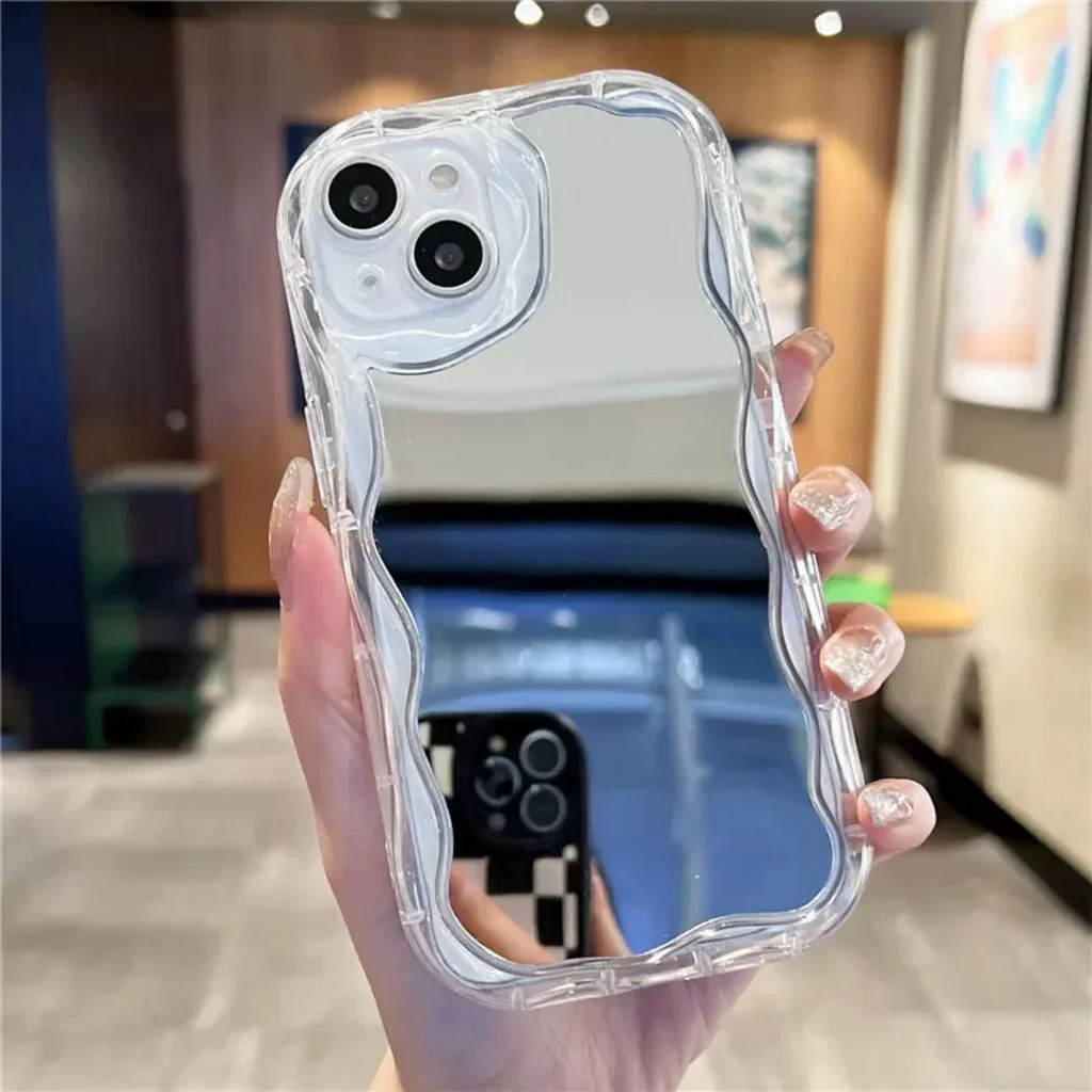 Luxury Makeup Mirror Case - Elegant Beauty Accessory Cover
