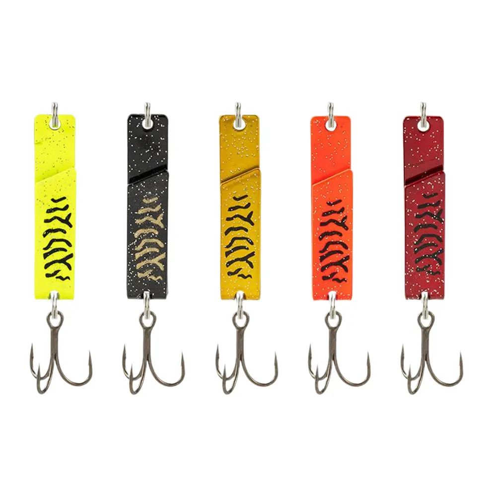 Metal Fishing Lures with Tackle Box for Bass Trout Salmon