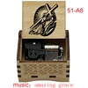 Wooden Amazing Grace Music wind up Music Box Wife Husband Holiday Church Gift Home Christian Music Box Decoration Souvenir 5