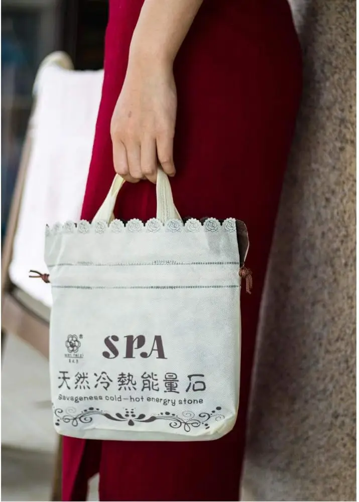 Hot Stones Warmer Massage for Massage Stones Heater Electric Hot Stone Heater Massage Stones Heating Bag Hot Stone Massage Kit( 6