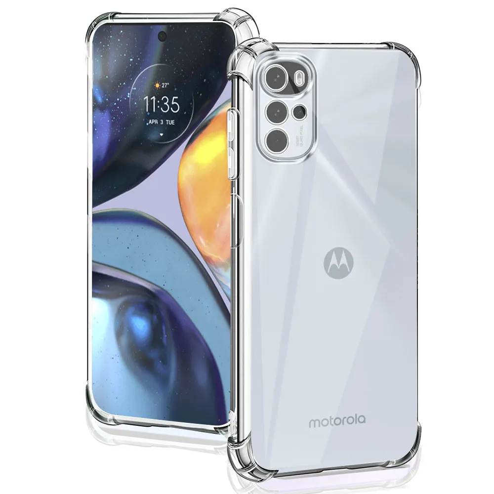 Per Motorola Moto G22 Custodia Custodia Morbida In Silicone Antiurto Trasparente Per Moto G22 Custodie Trasparenti Per Moto G22 Fundas Coque