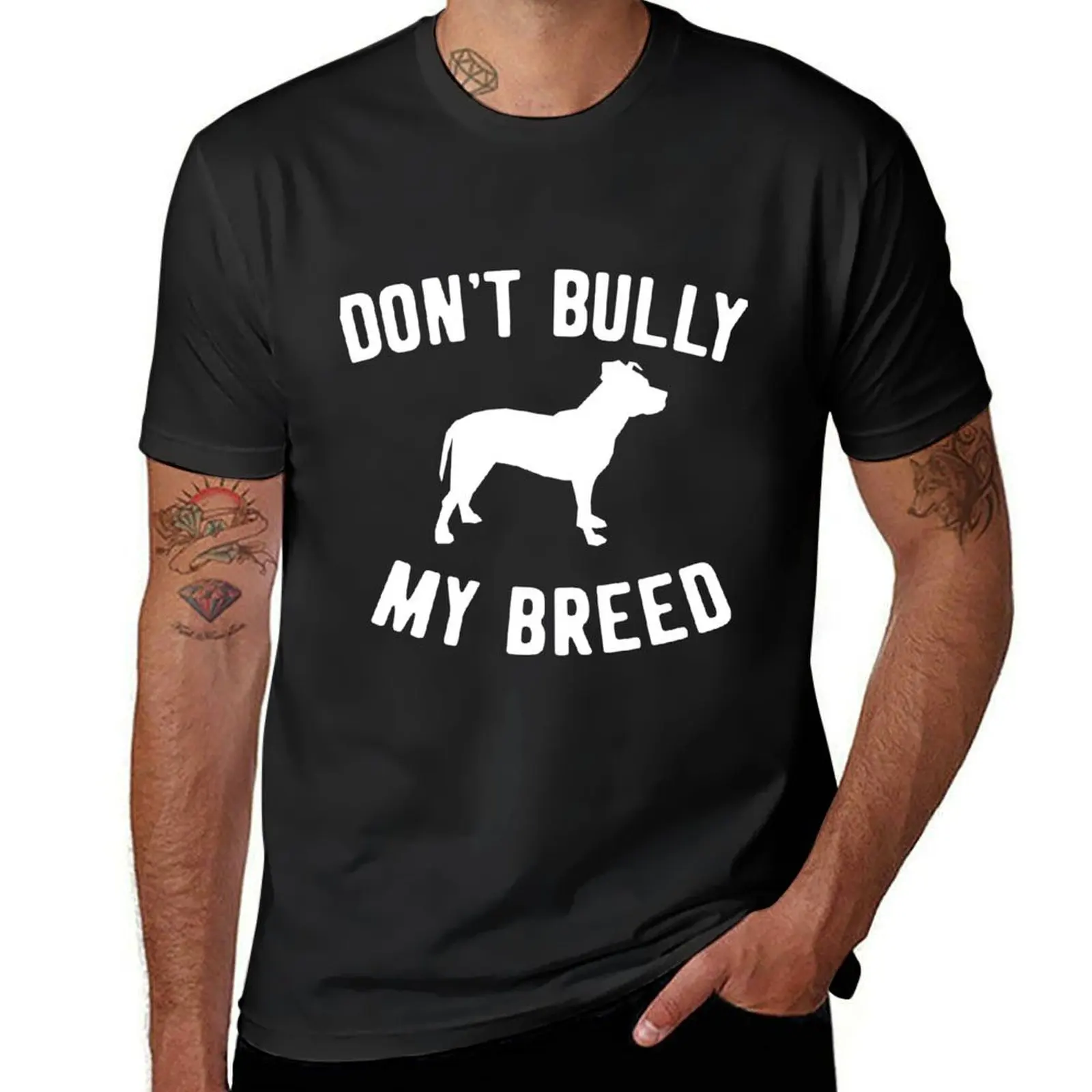 Non Bully My Breed-Maglietta Pitbull, Maglietta Pitbull, Maglietta Pitbull, Adesivo, Amante, Regalo, Maglietta Pitbulls, Maglietta