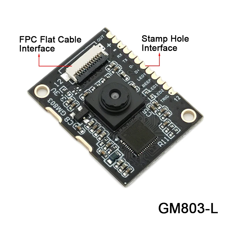 2D, QR Bar Code Reader para Android Arduino, GM803 Series, DC3.3V