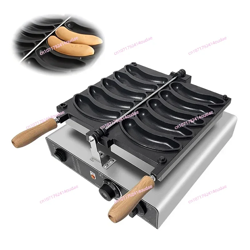 

Вафельница Taiyaki электрическая в форме банана, 1600 Вт, 5 шт.