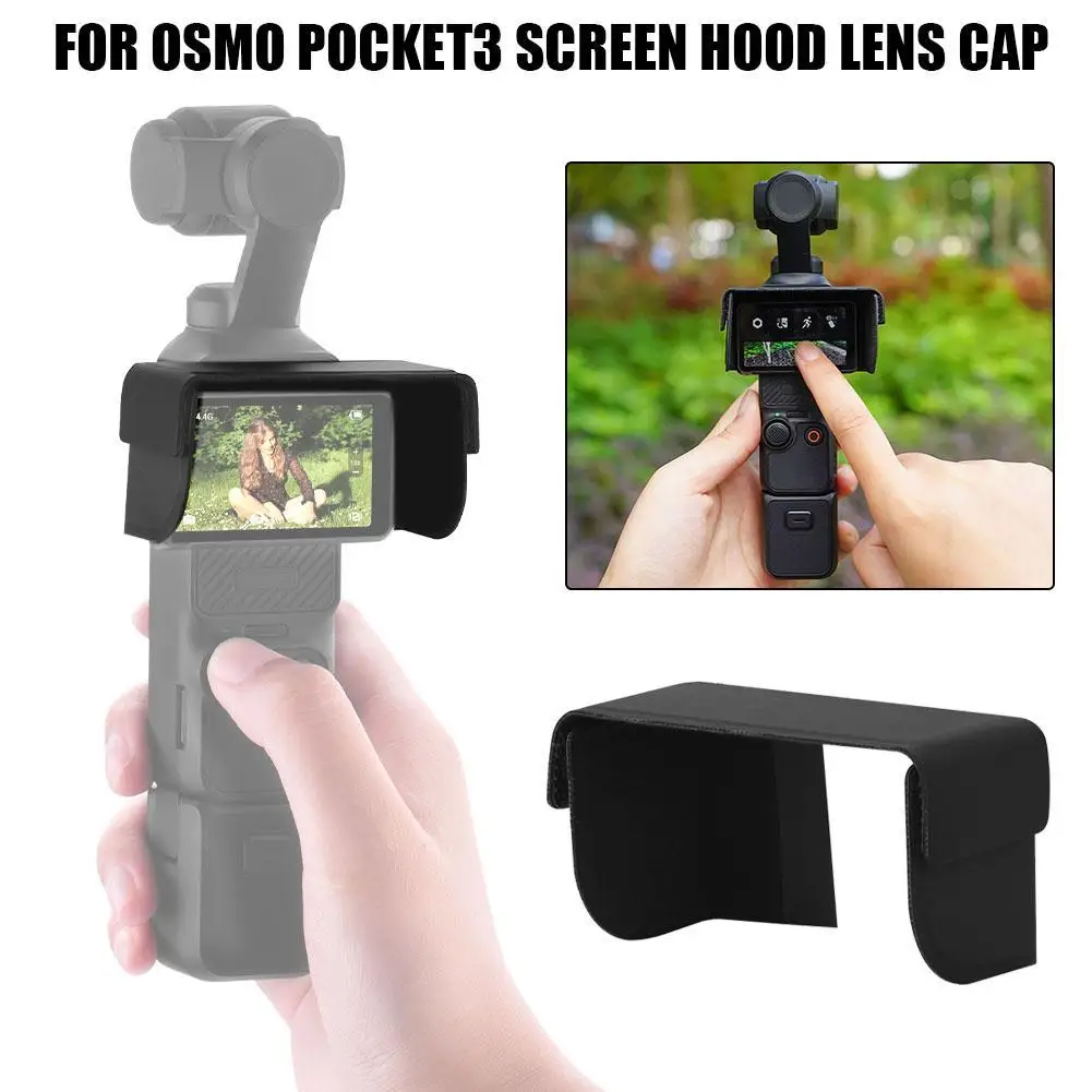 

Для Osmo Pocket3 Защитная крышка для экрана фотоаппарата Защитная бленда для DJI Gimbal Guard Lens Cap аксессуары для камеры