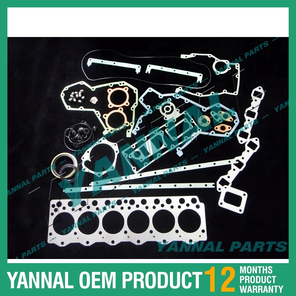 

6D95 6D95L полный комплект прокладок двигателя для экскаватора вилочного погрузчика KOMATSU и погрузчика