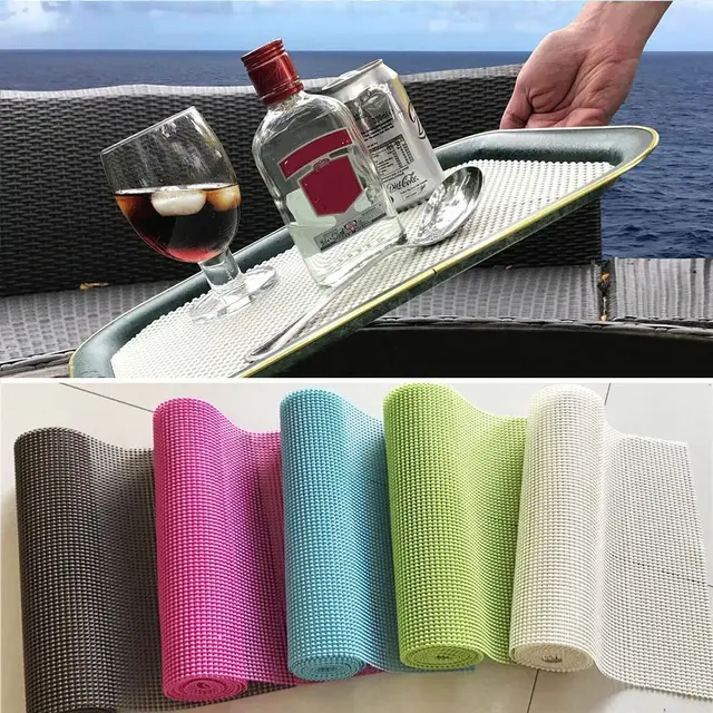 Többcélú Nedvességbiztos Nem Csúszásgátló Szőnyeg Tetszőleges Vágószekrény Asztali Bélés Fiók Párna Konyha Ellátás 30 × 150 Cm - Image 2