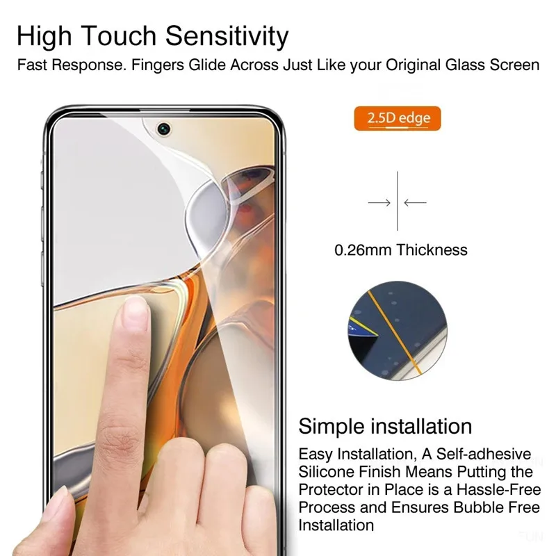 Gehard Glas Voor Xiaomi 11T 10T 9T Pro Lite Screen Protectors Voor Mi Poco X3 Pro Nfc f3 M3 M4 Redmi Note 7 11 Pro 8 8A Glas