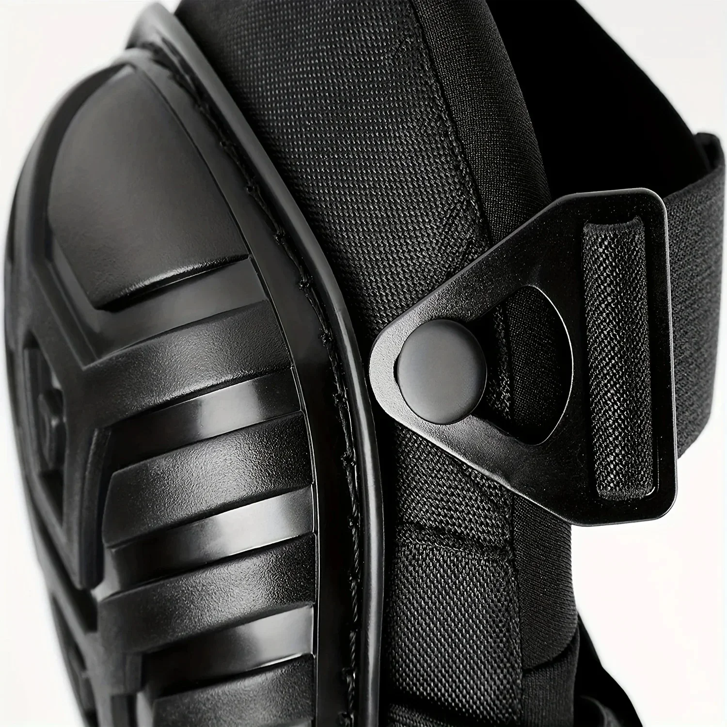 Knee Pads Professional For Work Gardening & Construction Double Straps and Adjustable Clips Industrial Heavy Duty Tactical