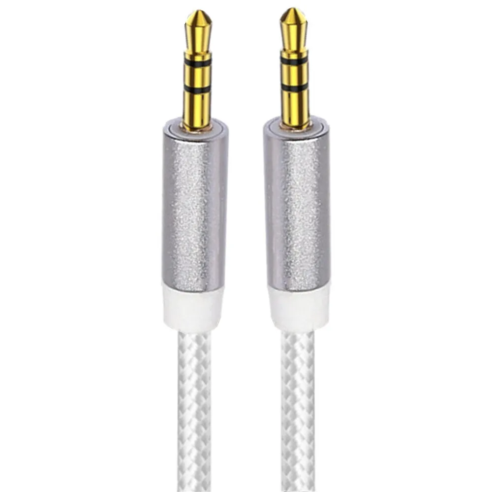 Right Angle 3.5mm Stereo Aux Audio Cable