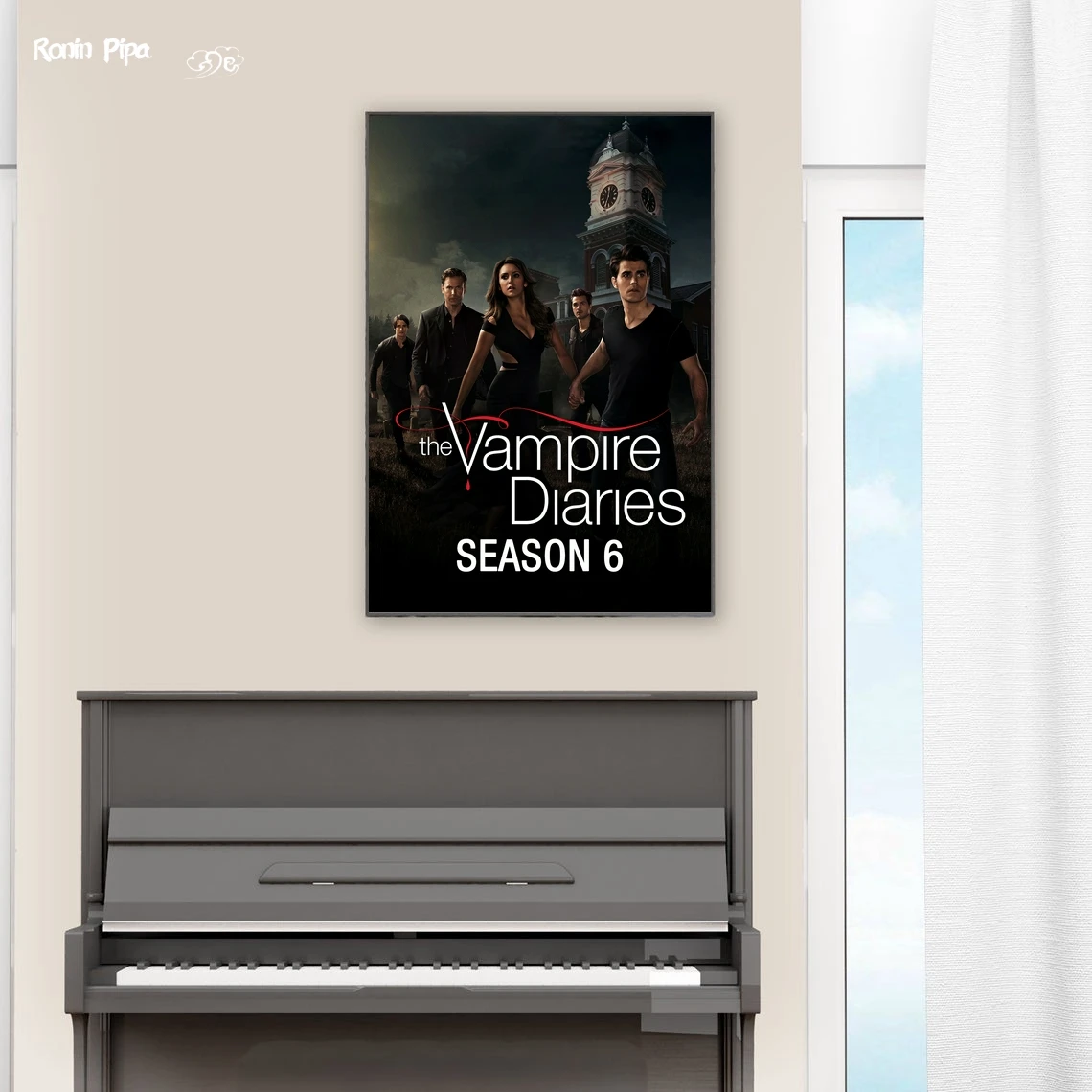 Дневники Вампира 6, Классический Кинопостер, Художественная Печать.
