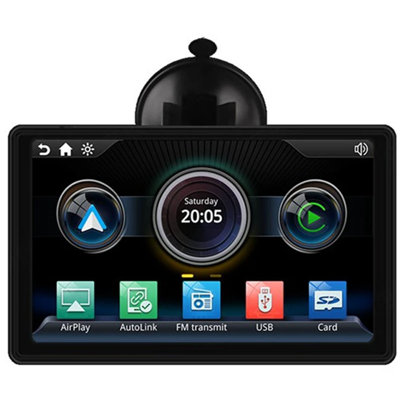 

7Inch Universal Car Smart Radio Touch Screen Multimedia Player Wireless Bluetooth Carplay Portable Suspension Player