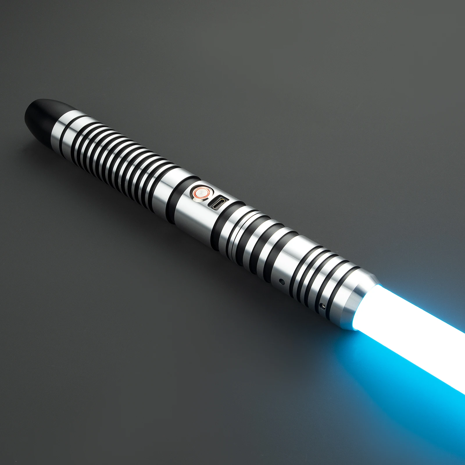 

Lightsaber Neopixel Jedi Laser Sword Metal Hilt Heavy Dueling Sensitive Smooth Infinite Changing Hitting Sound LTG Light Saber