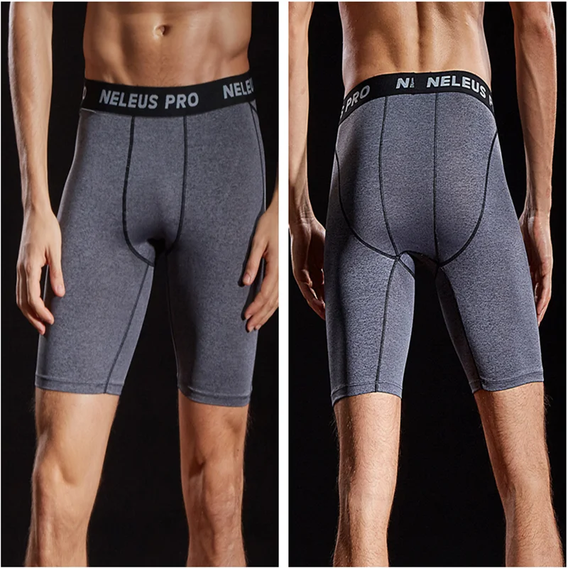 Men's Tight Fitness Shorts Basketball Leggings Quick-drying S-4XL