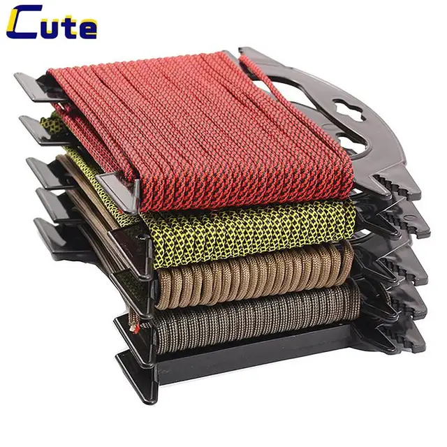 Introducing the 1pc Outdoor Rope Winder Cord Ladder Spool Line Organizer Tent Guyline Tool For Outdoor Camping Backpacking Fishing