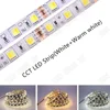 SMD 5050 RGB LED Strip Waterproof 5M 300LED DC 12V 24V CCT RGBCCT  RGBW RGBWW WHITE WARM WHITE NW Fita LED Light Strips Flexible 4
