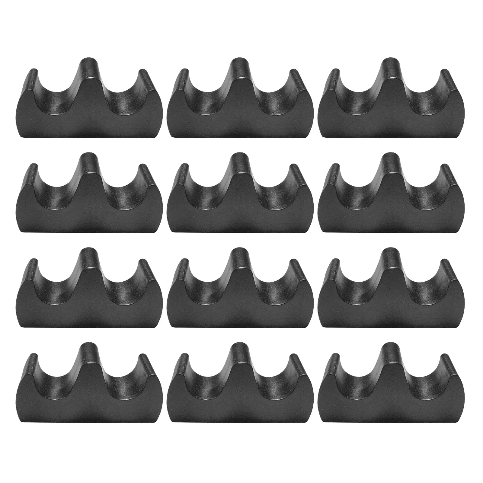 12Pcs 플라스틱 서예 브러시 홀더 브러시 레스트 펜 스탠드 중국어 쓰기 그림 연구실 장식 데스크탑 디스플레이 선물