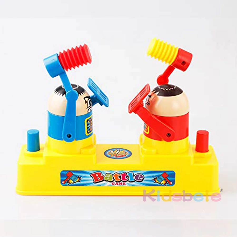 Battle Hammer Game Hit And Play Continuous Whole Family Hammering Hiding Stress Reducing Contest Hit Toy For Kids Two Persons