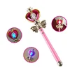 Anime Sailor Moon Magic Wand Cosplay Prop Accessories Ballpoint Pen Student Cute Action Toy Luminous Figures Toy For Girl Gifts 5