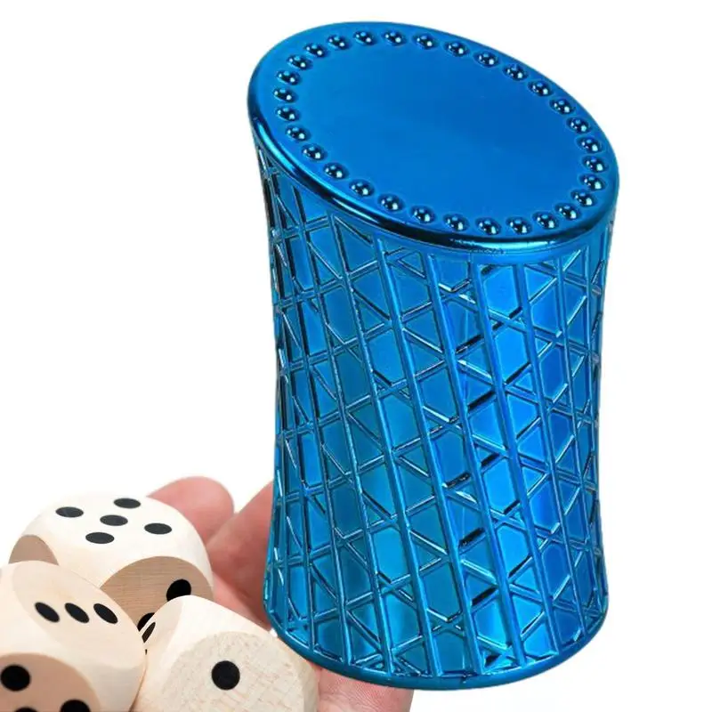 Dadi Cup Shaker Cups Game Holder Party Board Egiziano Bar Casino Games Relief Novità Retro Vintage Rolling Portable Stacking