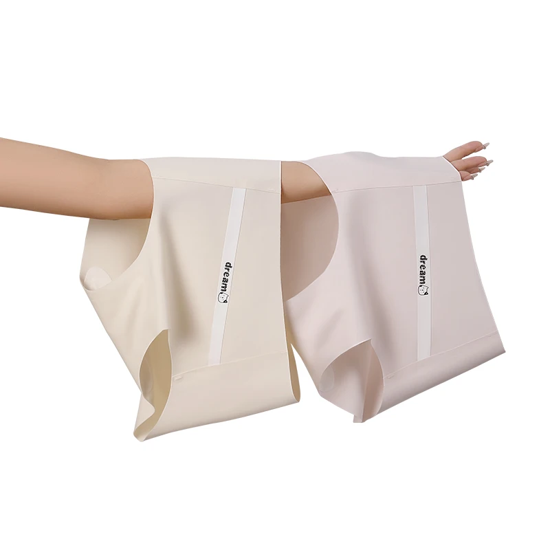 Nahtlose Höschen für Frauen Eis Seide Damen Dessous Ultradünne Höschen Set Pack Unterwäsche Sexy Slips Dreieckige Unterhose – Detail 4