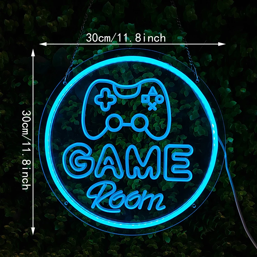 ゼルダの伝説　ネオンライト USB電源 30cm x 25cm Zelda Neon Sign Gamer led Neon Light Good Vibes Wall Decor
