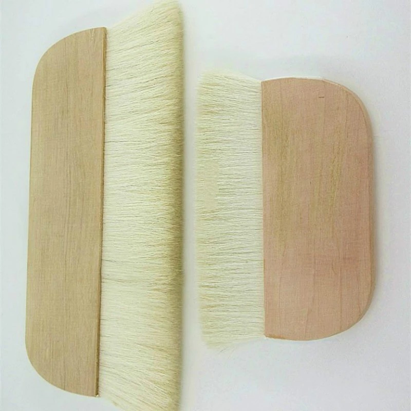 Large Advanced Soft Wool Hair Painting Row Brush Art Mounting Picture Wood Plate Brush Meticulous Painting Oil Watercolor Brush