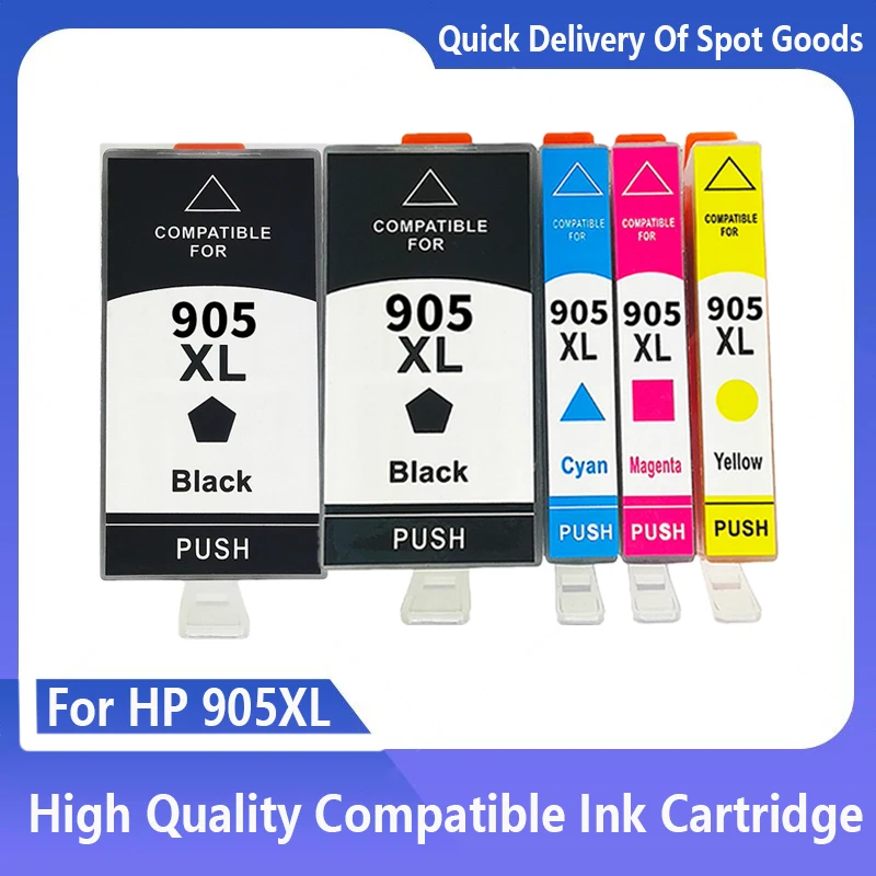 Compatibile Per Cartuccia D'Inchiostro Hp 905Xl 905 Xl Hp905 Per Stampante Hp Officejet Pro 6960 6970 6950 6956 All-In-One