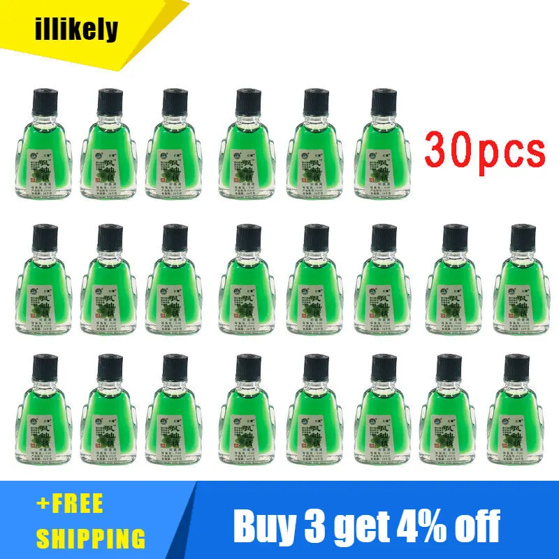 

10/20/30pcs Fengyoujing Wind Oil Tiger Balm Refreshing Menthol Liquid Cooling Anti Mosquito Dermatitis Itch Headache Dizzy