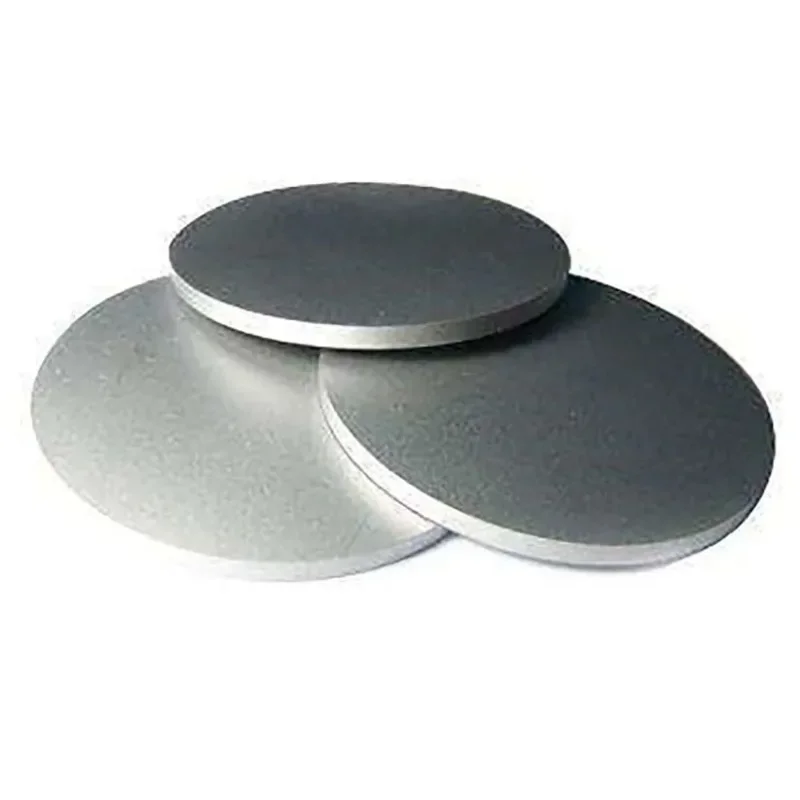 0.5-3mm 304 Stainless Steel Circular Plate Disc Sheet 50/80/100/120/150/180/200/250/300mm Diameter