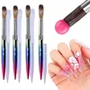 No.10/12/14/16 20-26mm crylic Nail Brush Pen for Acrylic Application Professional Acrylic Powder Extension 3D Carving Tools 2