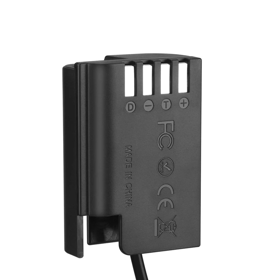 For Panasonic Type-C DMW-DCC17 Power Adapter DMW-BLK22 Dummy