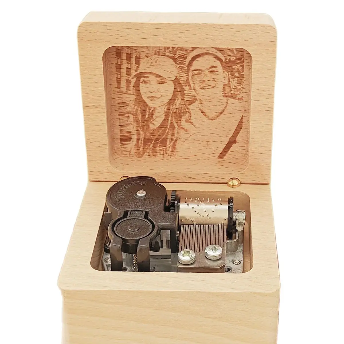 

Personalized Photo Music Box, Continue Our Journey Together, Wedding Anniversary, Christmas, Birthday gifts